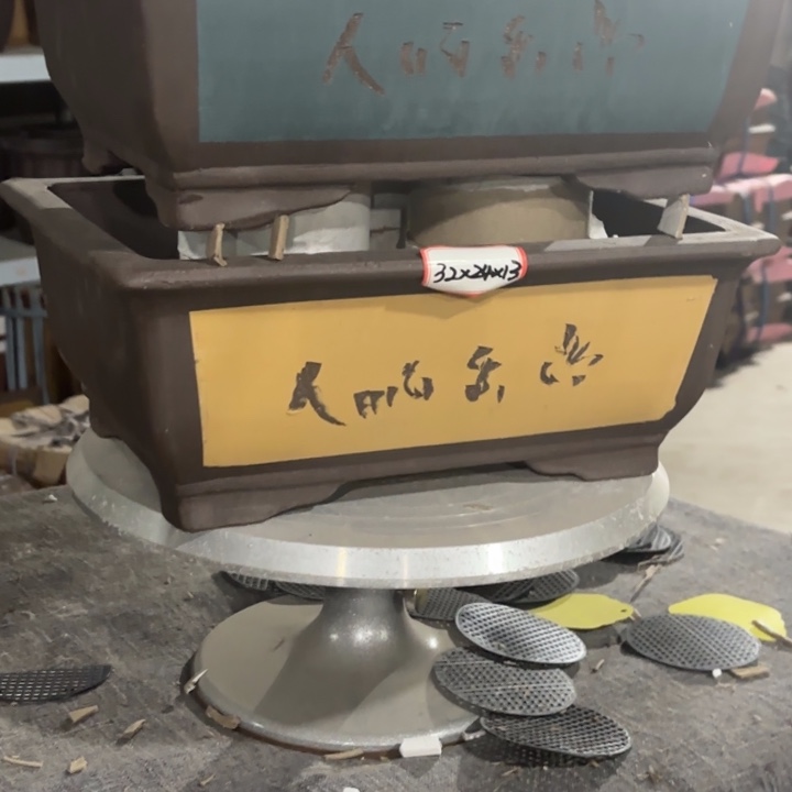 紫砂花盆            100-4