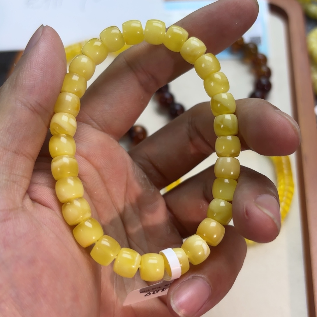 手链琥珀未镶嵌A189