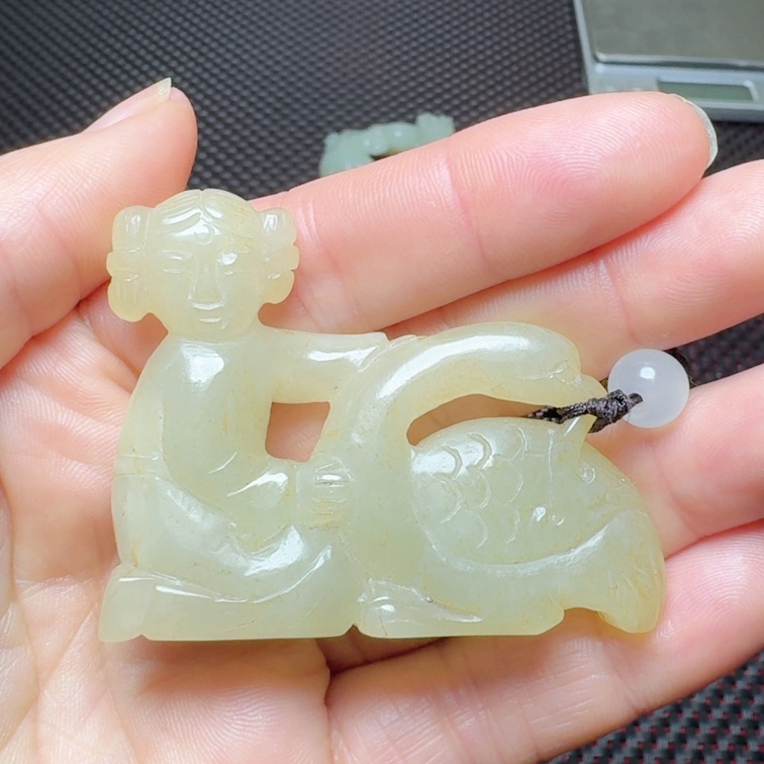 和田玉挂件未镶嵌