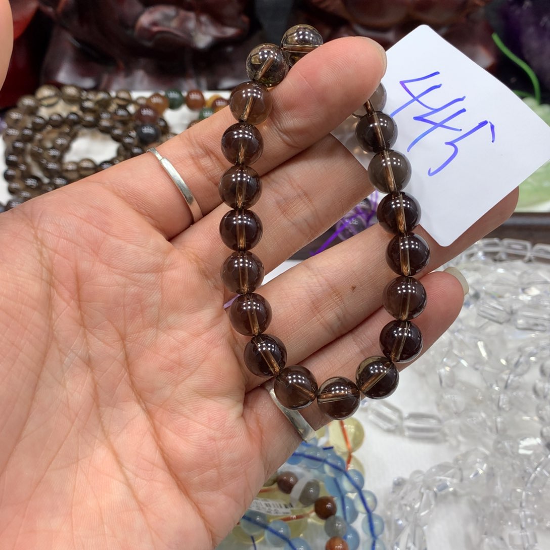 水晶手串未镶嵌天然