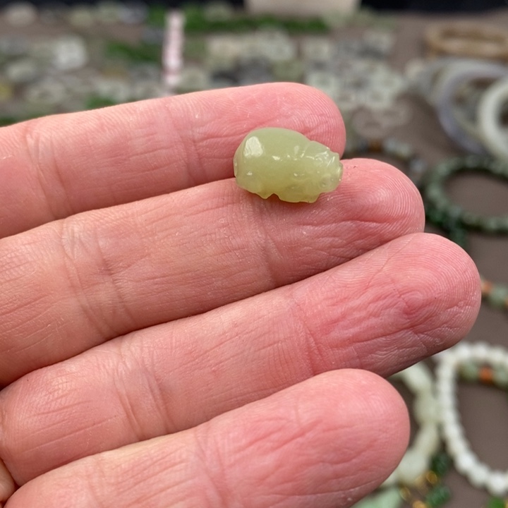 和田玉吊坠(不含链)未镶嵌