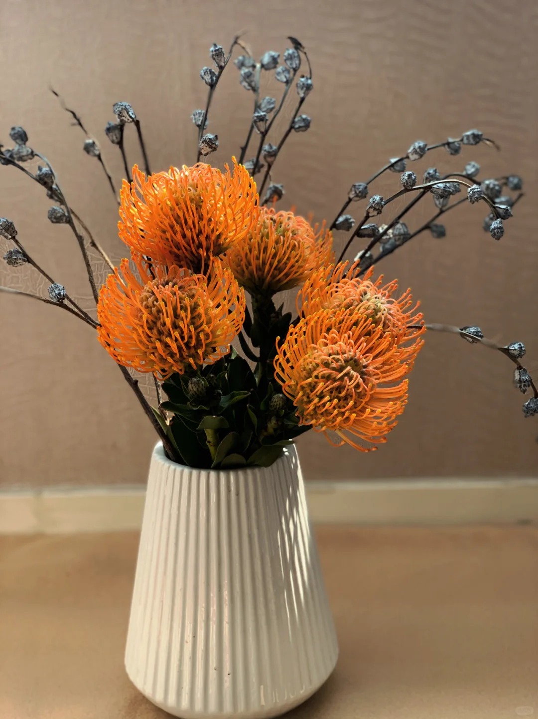 【花满堂】鲜花 迷你橙色针垫 任意两单包邮 发货后不支持退款