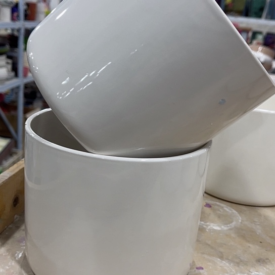 多肉绿植陶瓷花盆9:9包邮，有孔