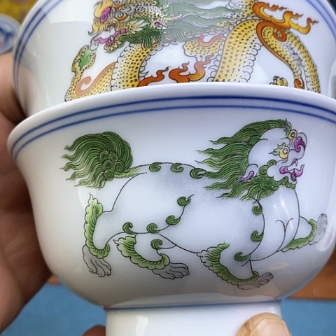 景德镇陶瓷藏式茶碗