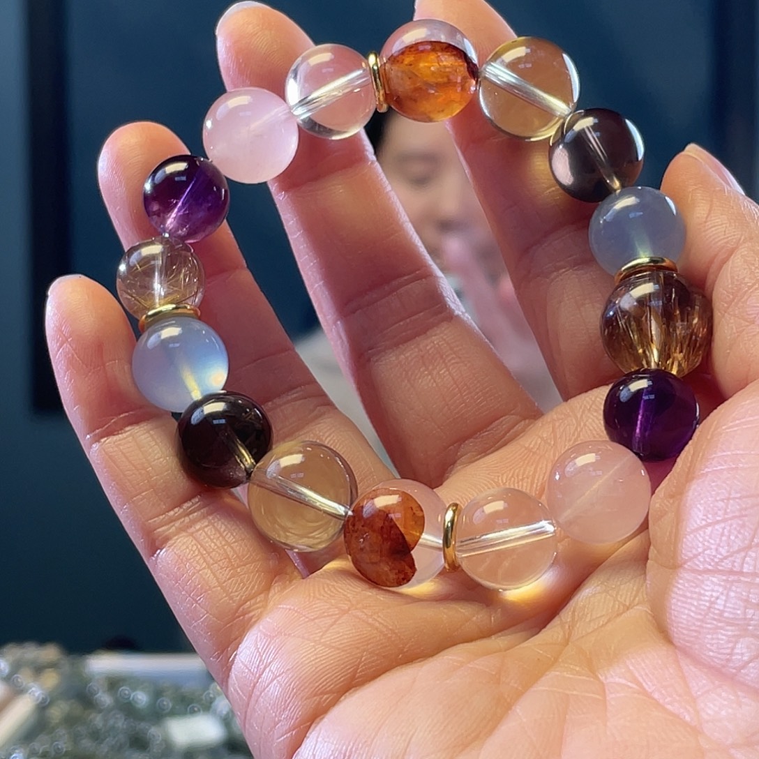 风***筝未镶嵌水晶手链多宝