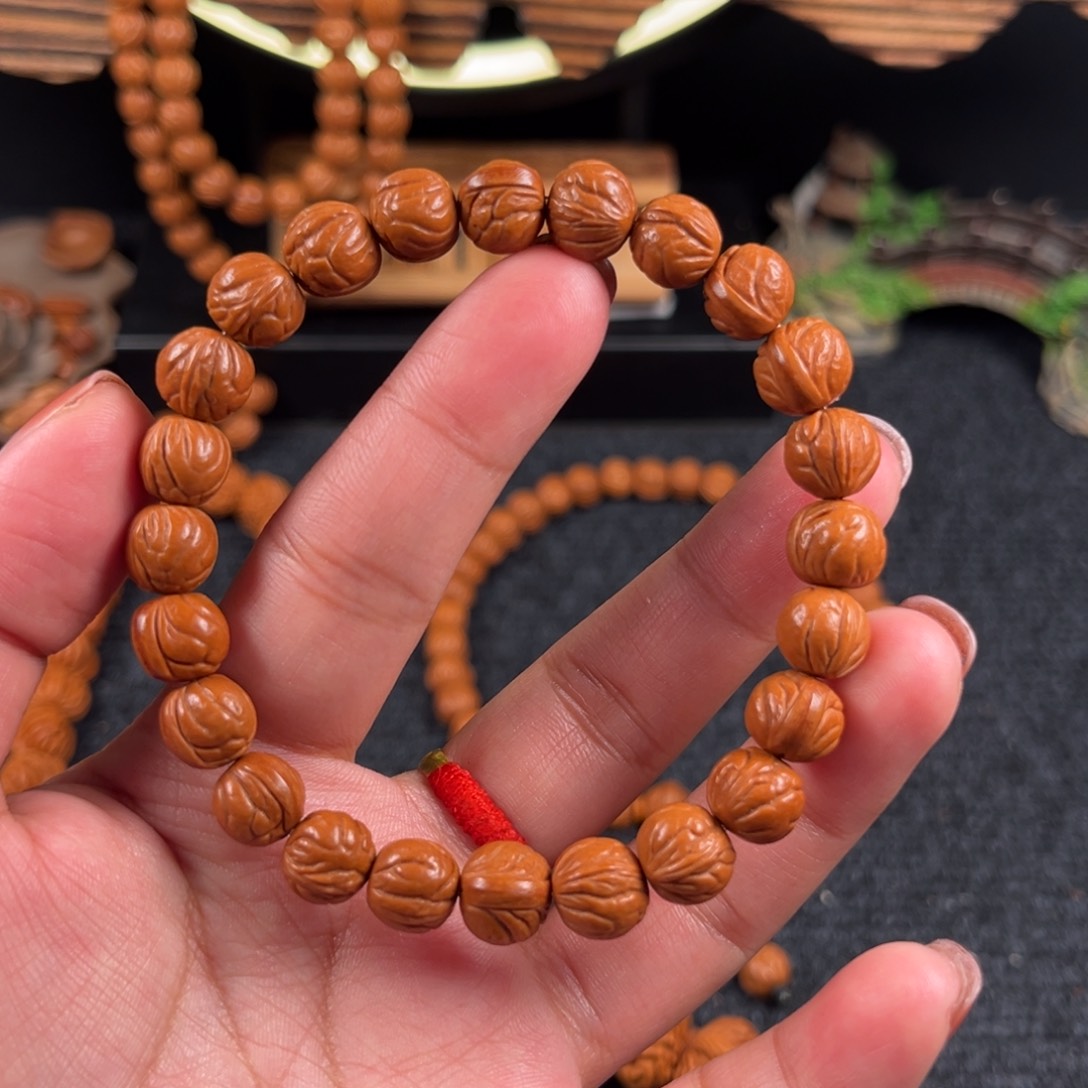 桃核手串F5链接手串