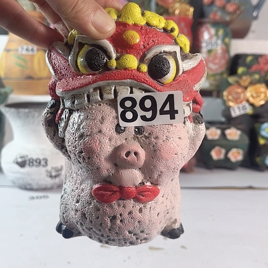 红陶多肉植物花盆