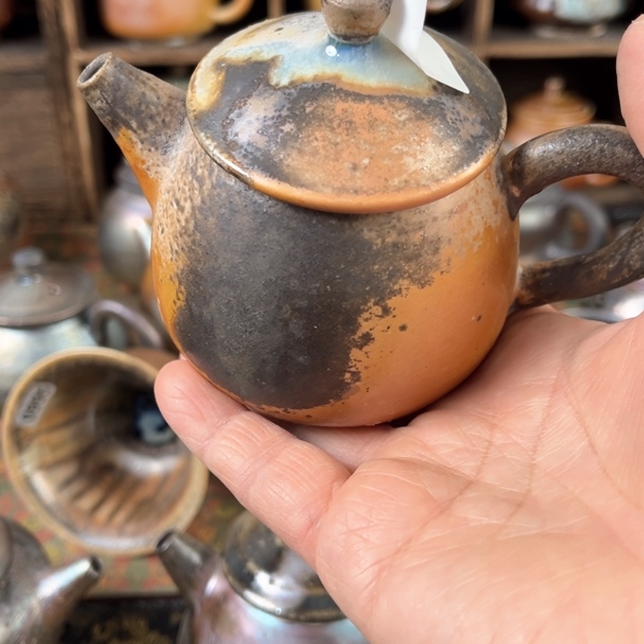 杯柴烧茶器主人壶壶