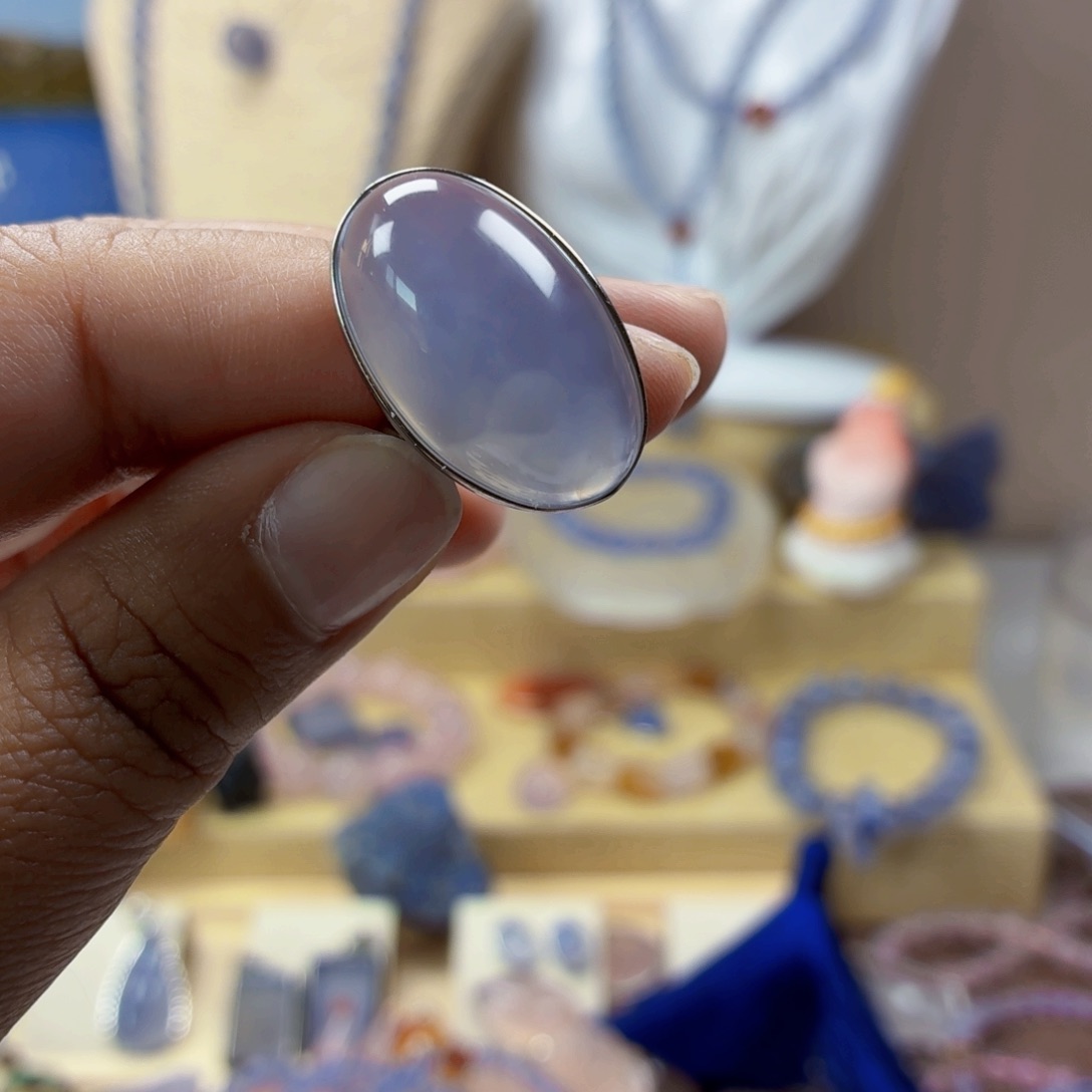 玛瑙/玉髓合金珠宝半成品冬**阳