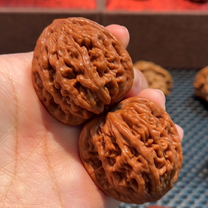 吊坠文玩核桃虎头