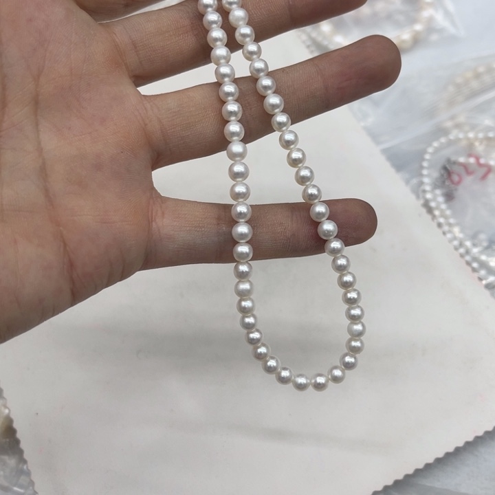 颈饰淡水珍珠银S925镶嵌036
