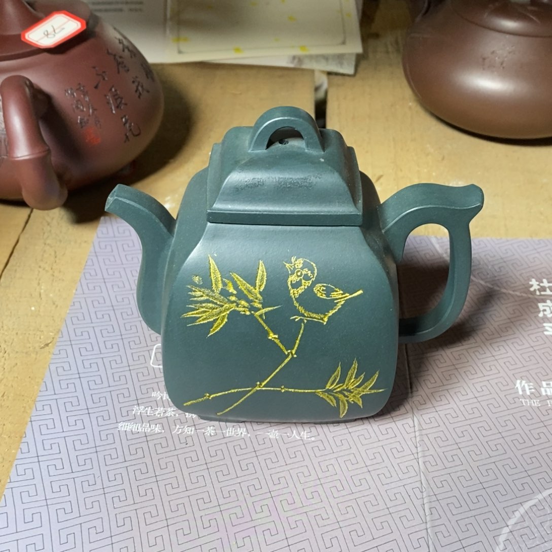 茶壶紫砂白5 汉方