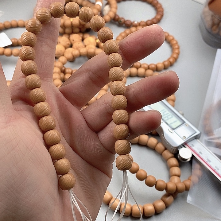 猴头核桃把件尽*云锦无相9.1