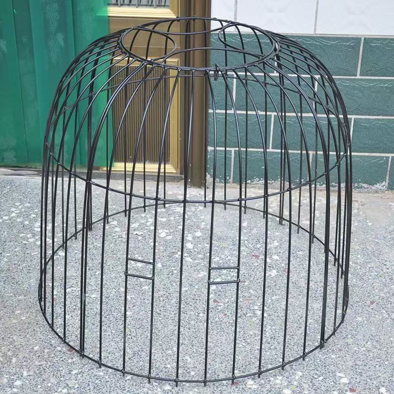 大号斗鸡笼子斗鸡罩笼折叠斗鸡铁笼子斗鸡钢筋罩笼家用斗鸡鸡罩
