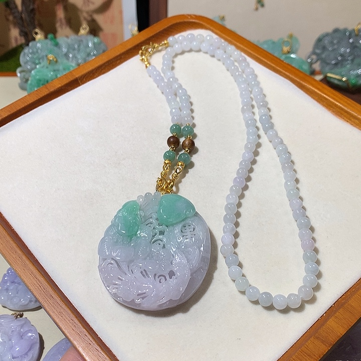 颈饰未镶嵌翡翠翡翠吊坠