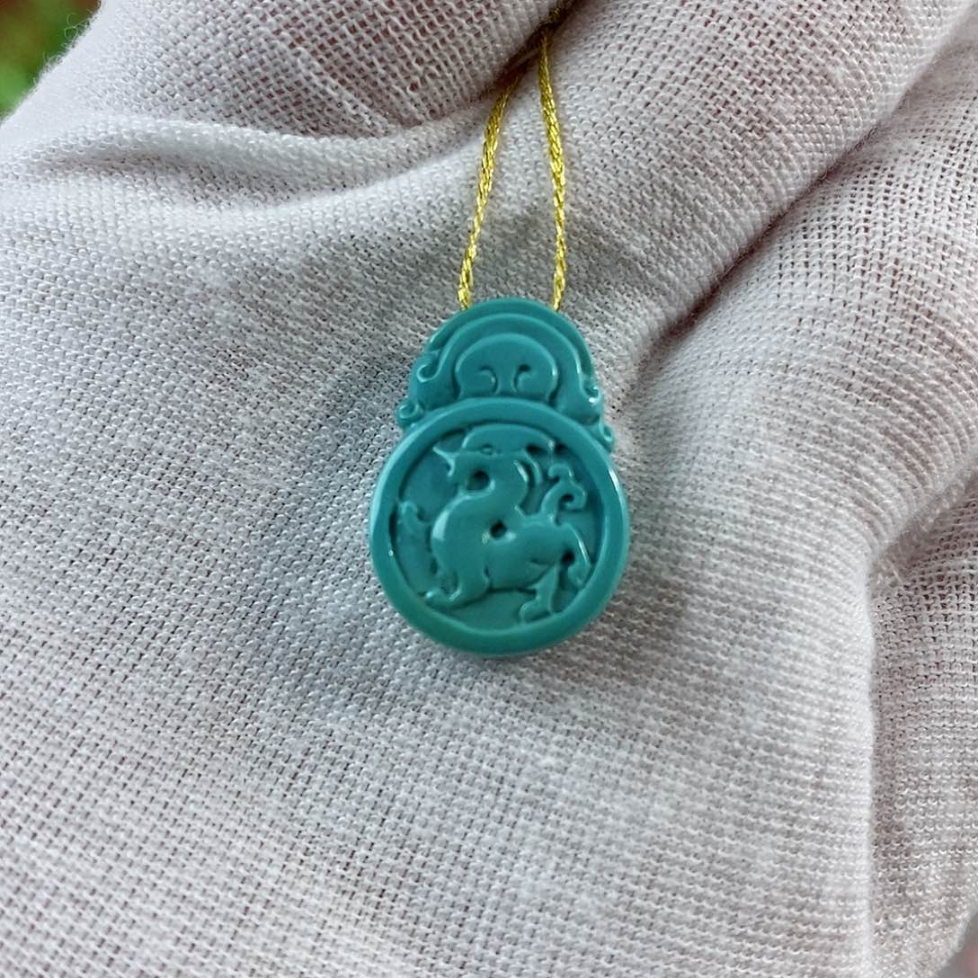 绿松石珠宝奇石未镶嵌