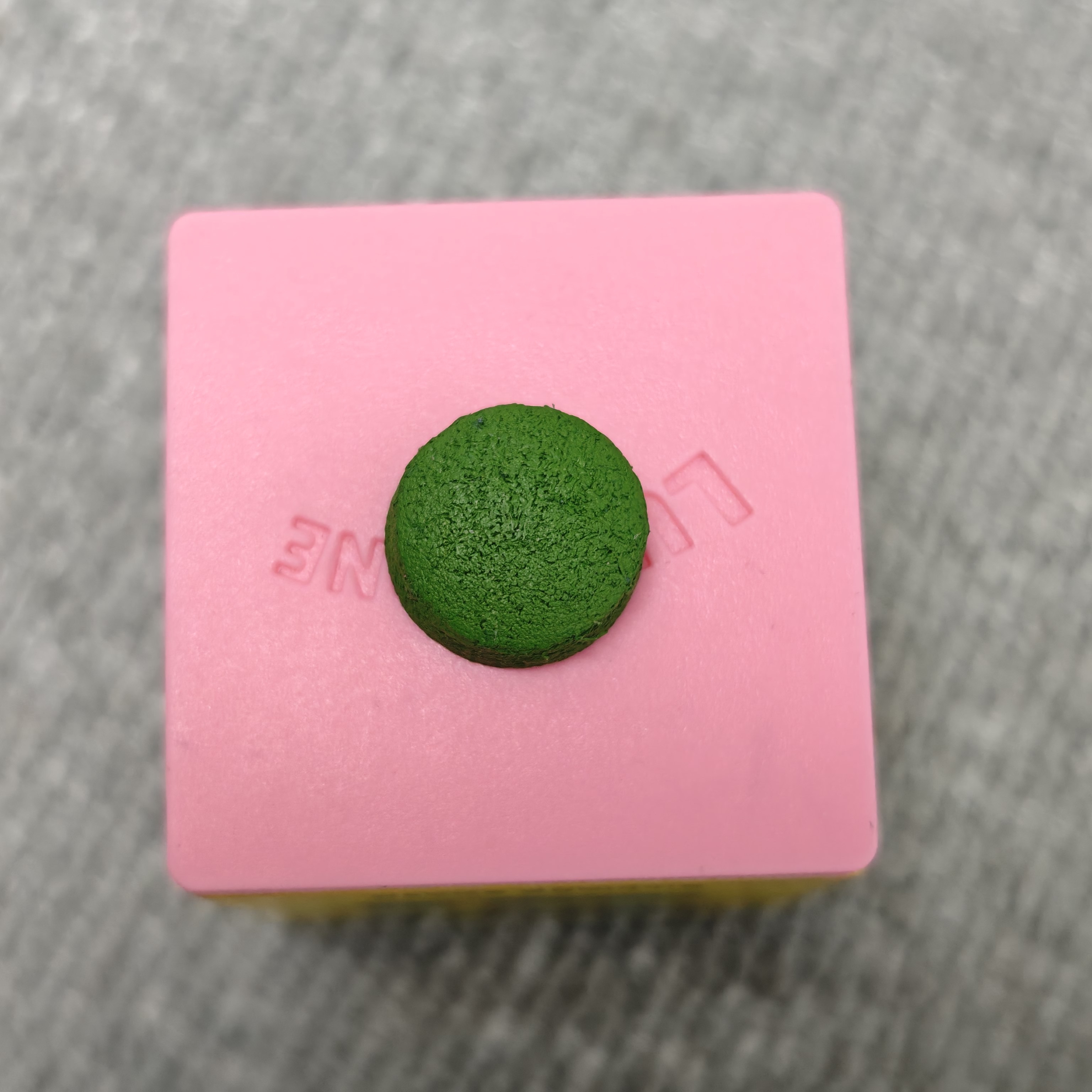 小头杆11MM头层牛皮手工压制皮头