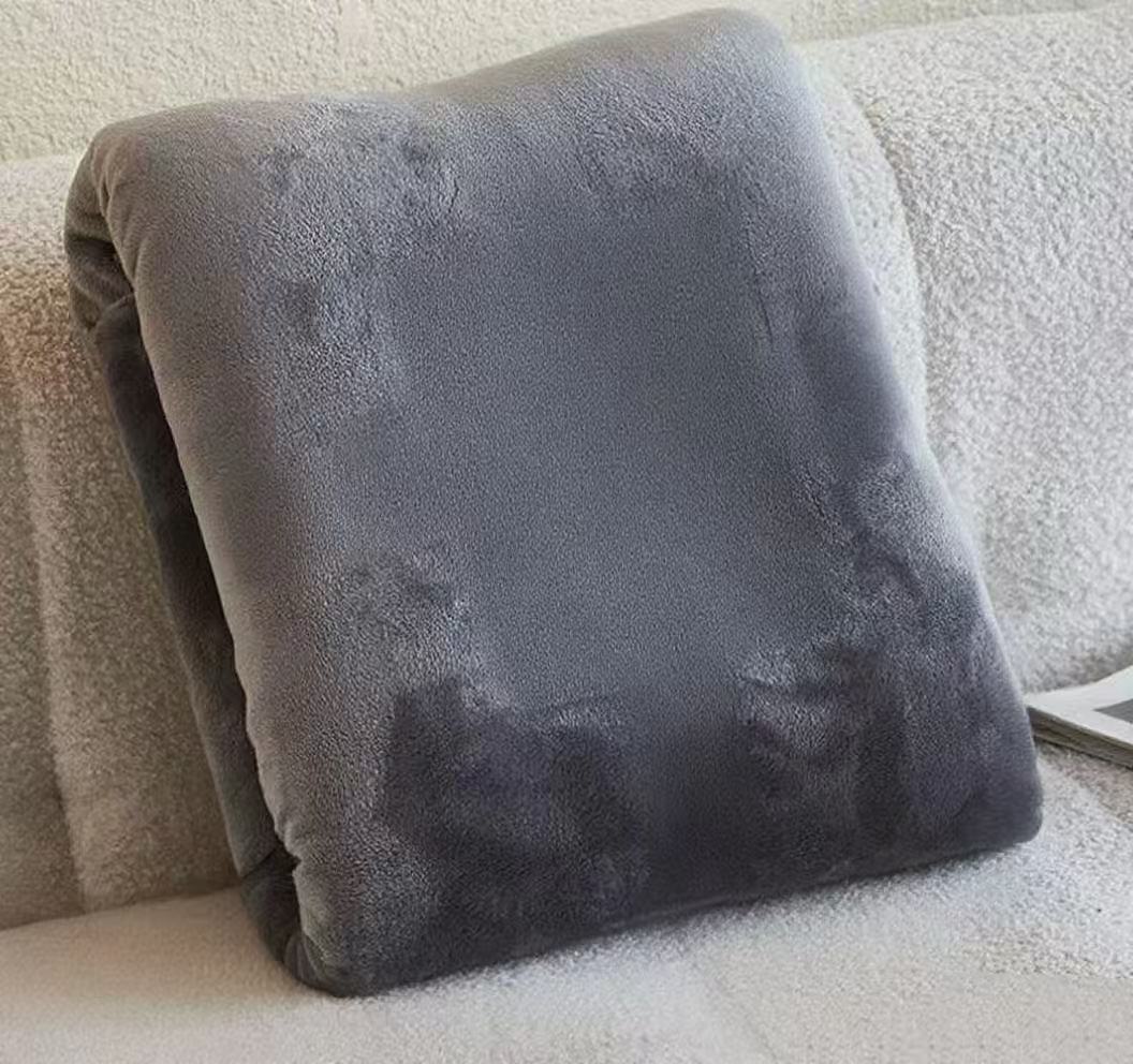 外交官-赠品-航空盖毯（灰色）