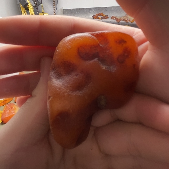 定制琥珀未镶嵌纯天然蜜蜡吊坠