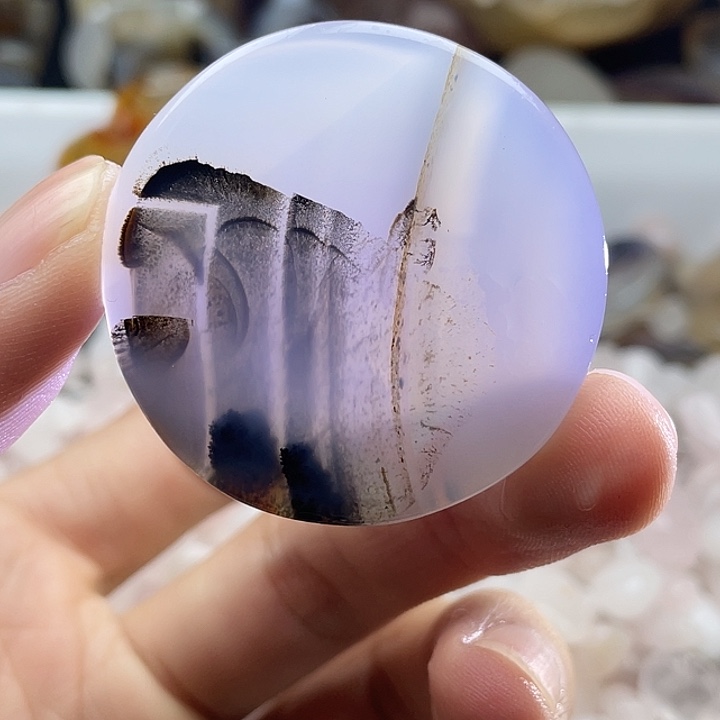 玛瑙/玉髓合金颈饰