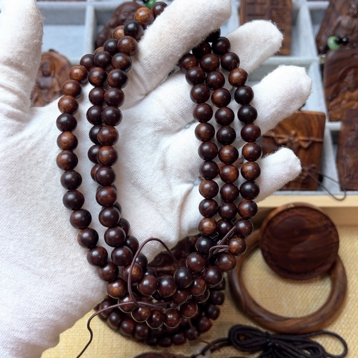 人***见黄花梨/降香黄檀吊坠