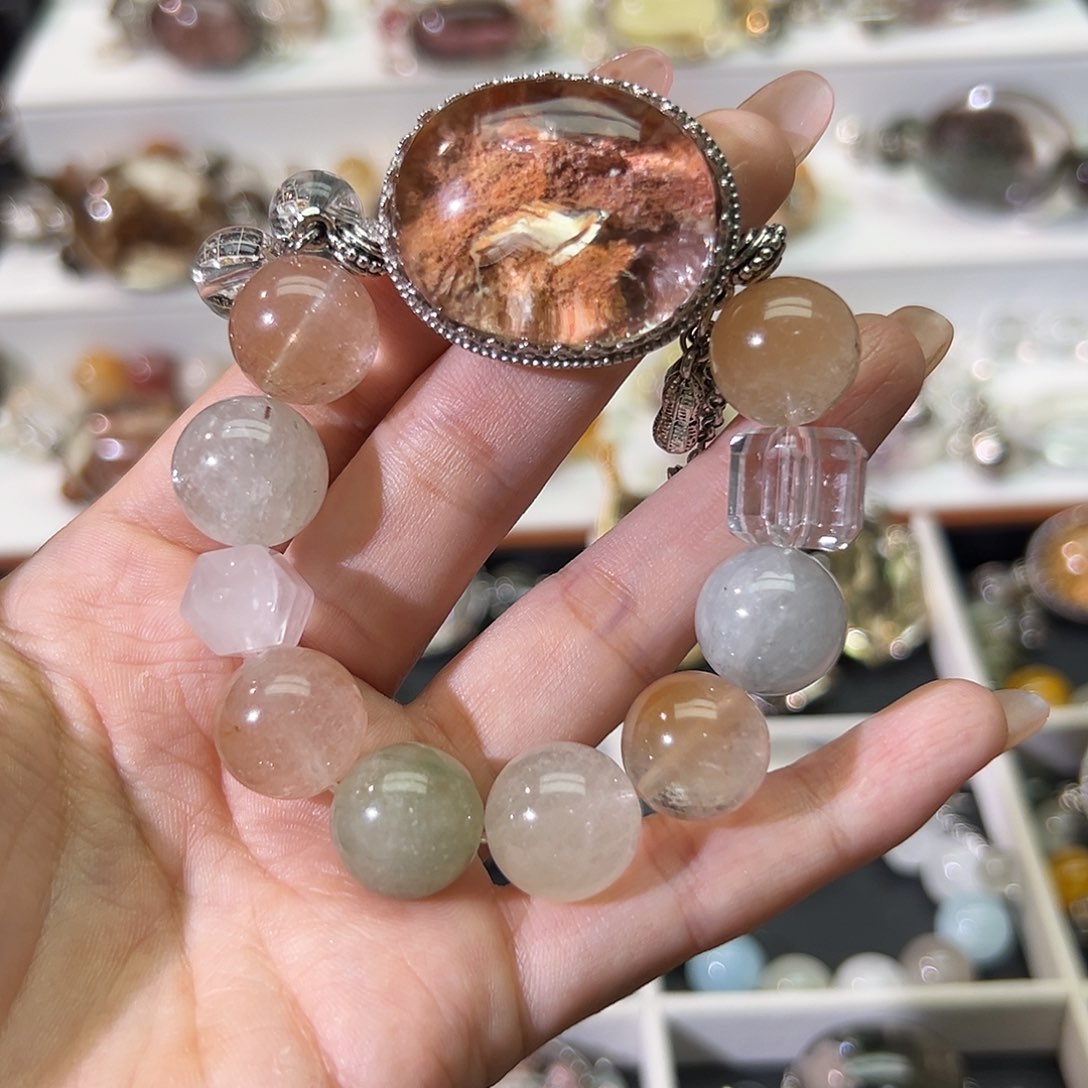 合金手链水晶?**淼手串