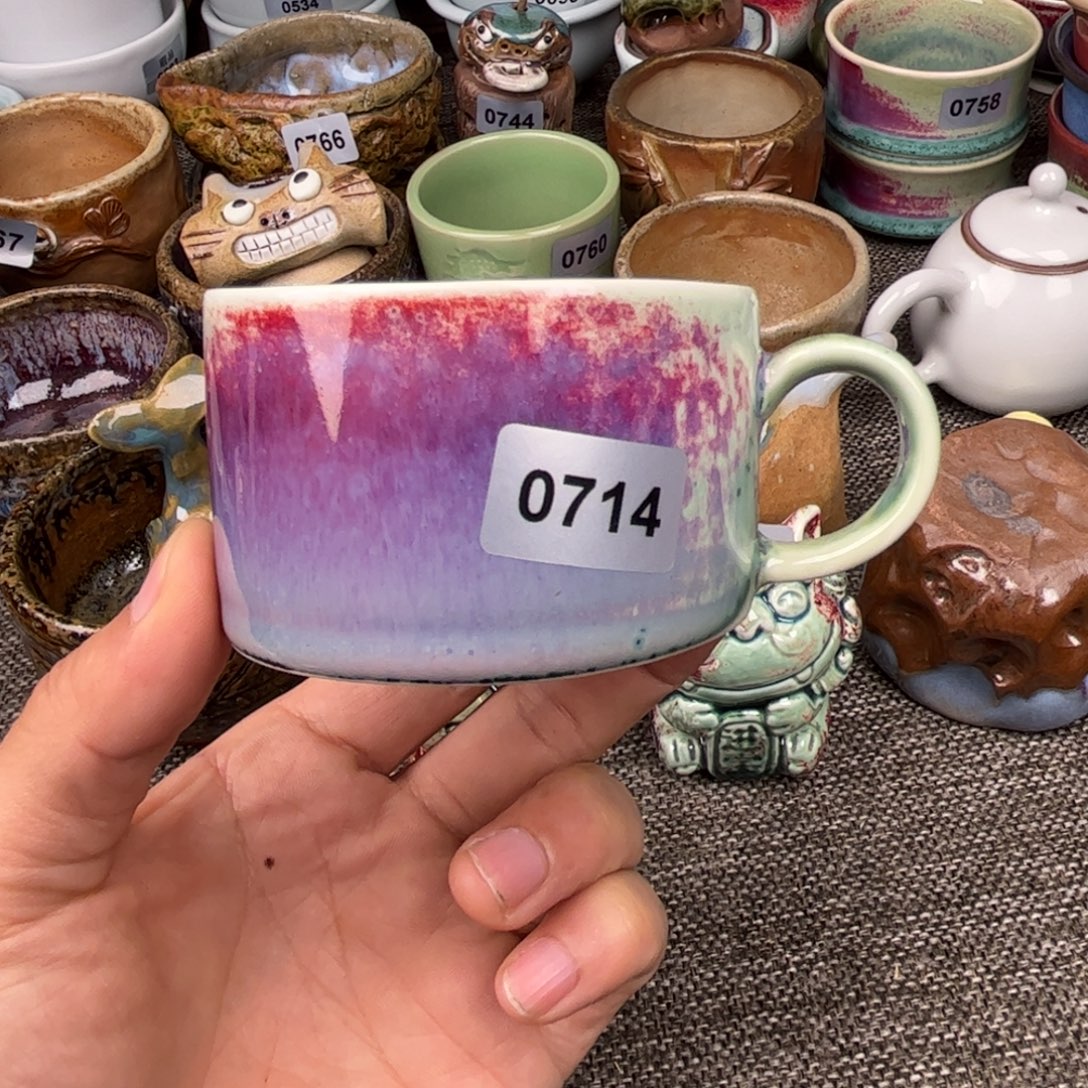 钧瓷杯子窑口自播原矿钧瓷27