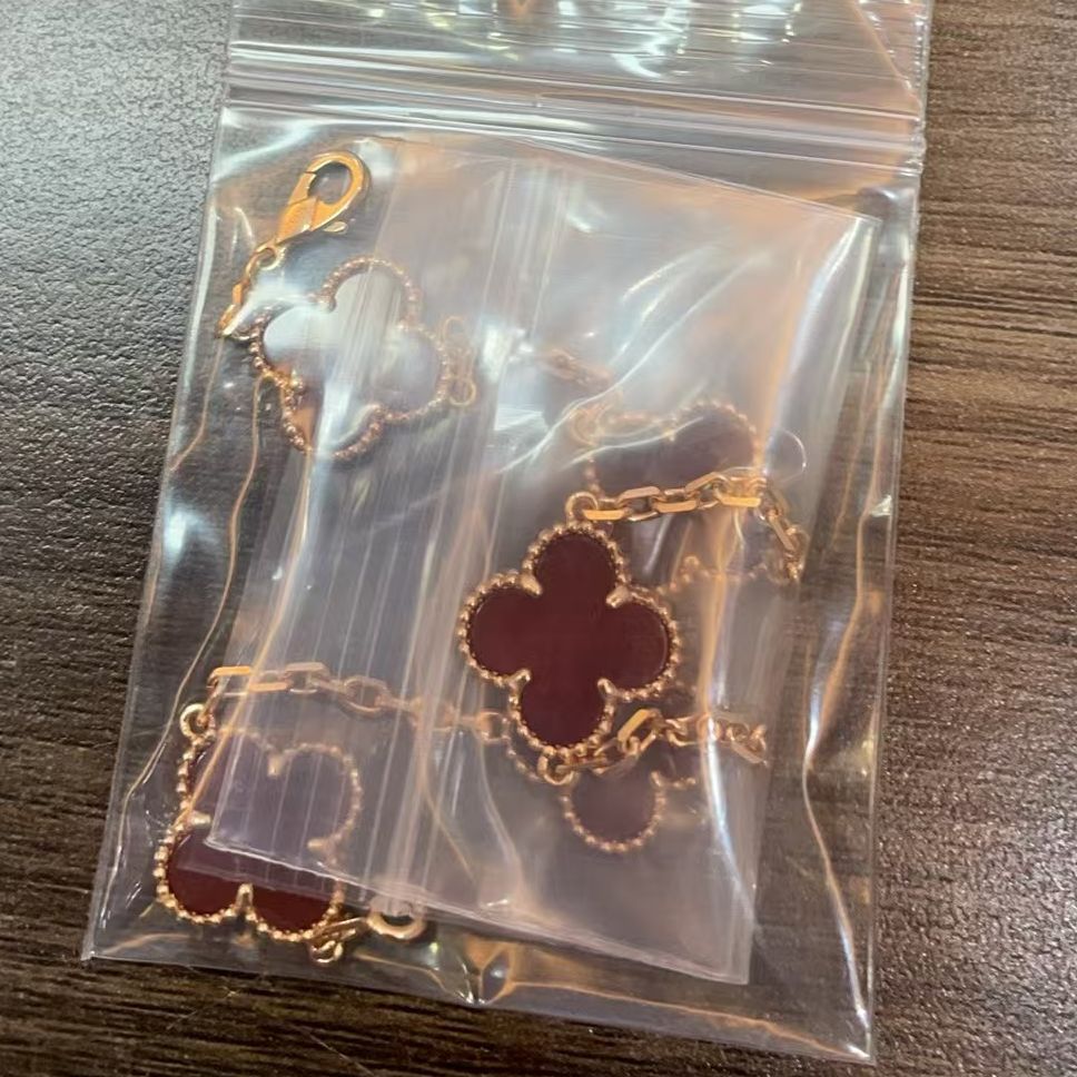 925银手链 CNC精工 五花气质轻奢手链  0021