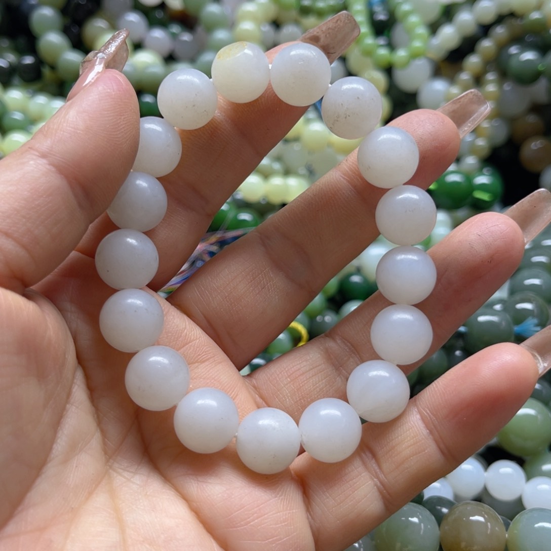 和田玉手链未镶嵌