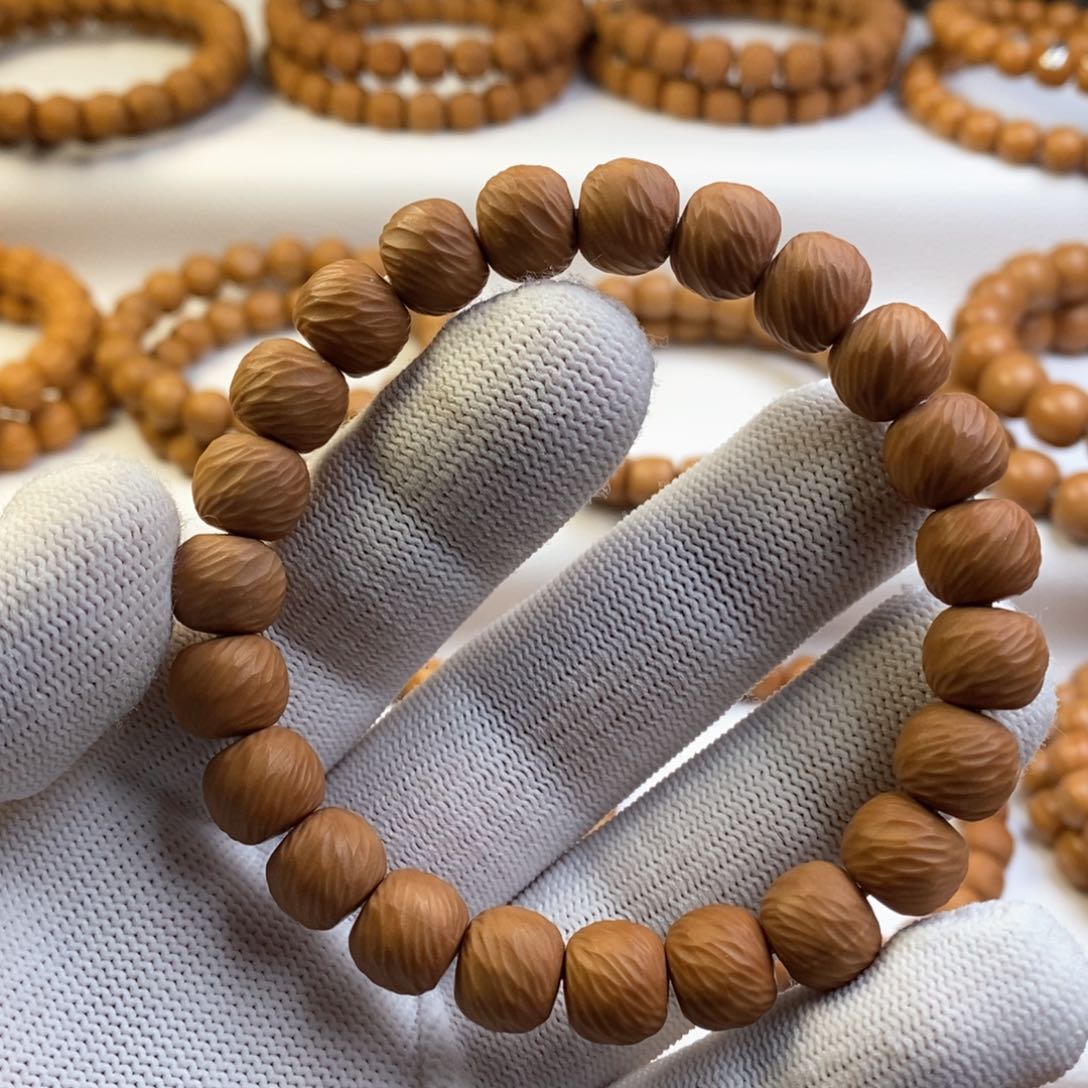 猴头核桃手串l**t云锦