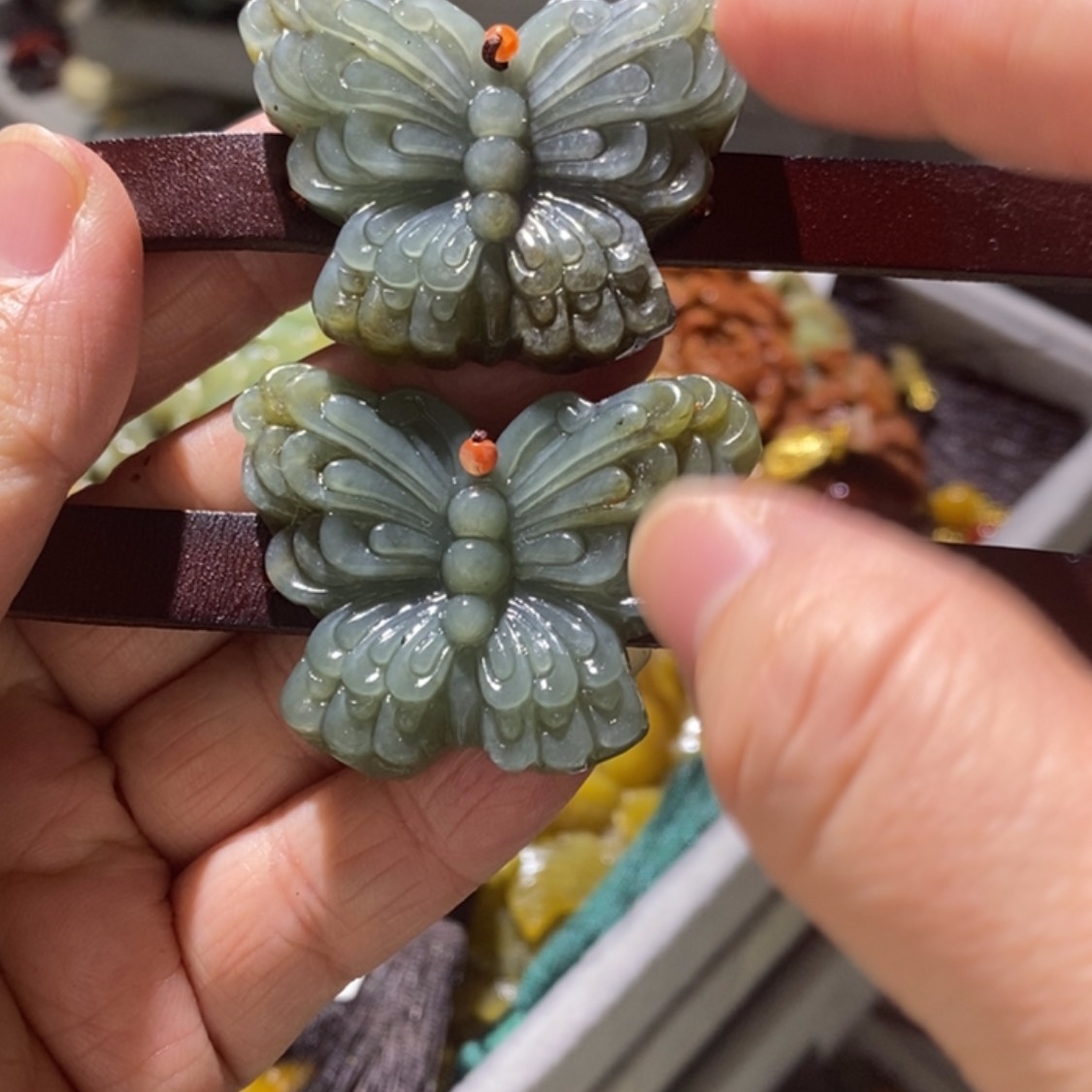 【闪购商品】岫玉毛衣链未镶嵌