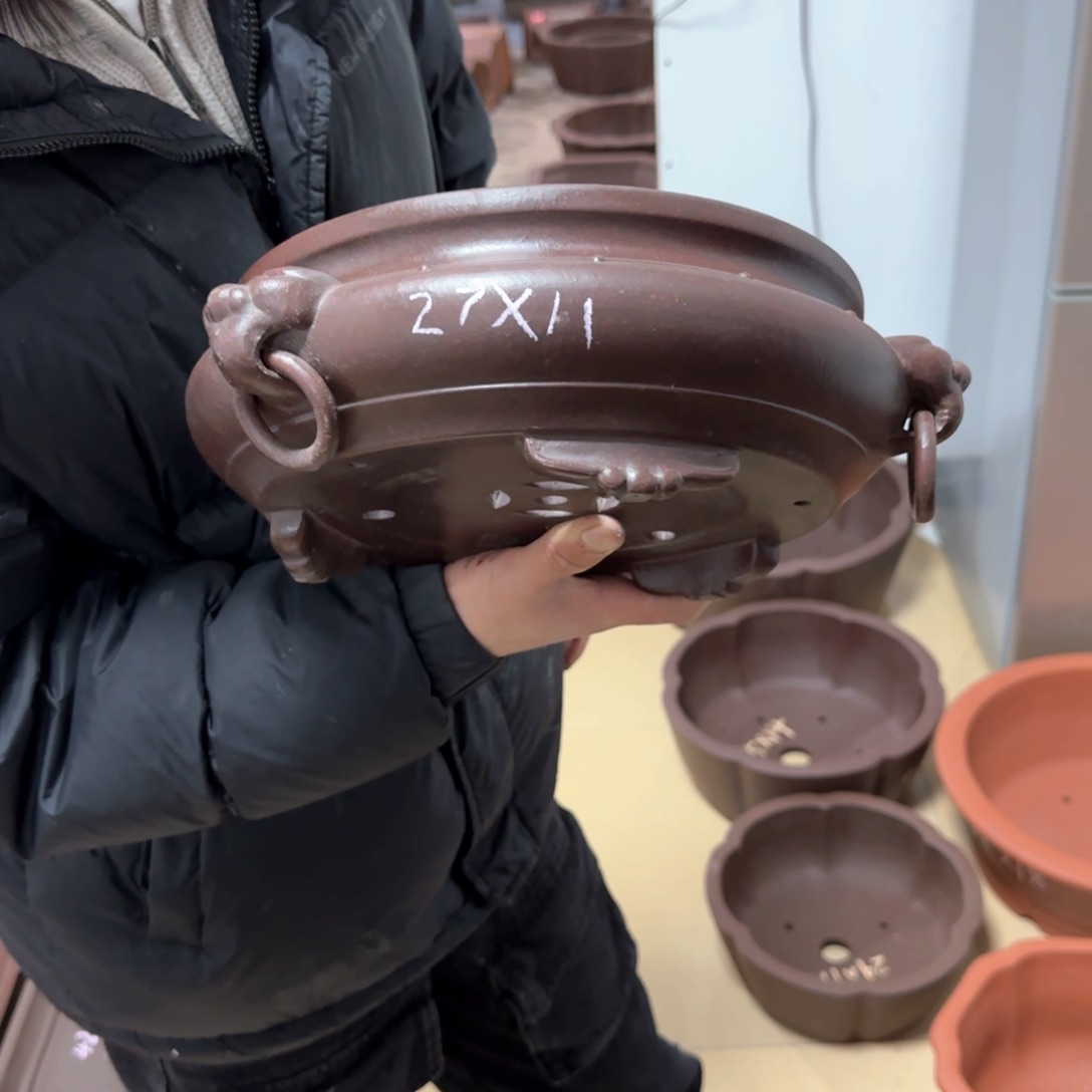 紫砂花盆呜呜呜呜