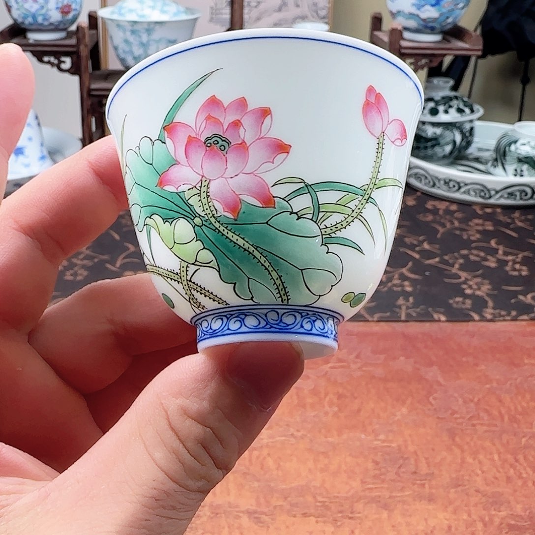 景德镇陶瓷主人杯