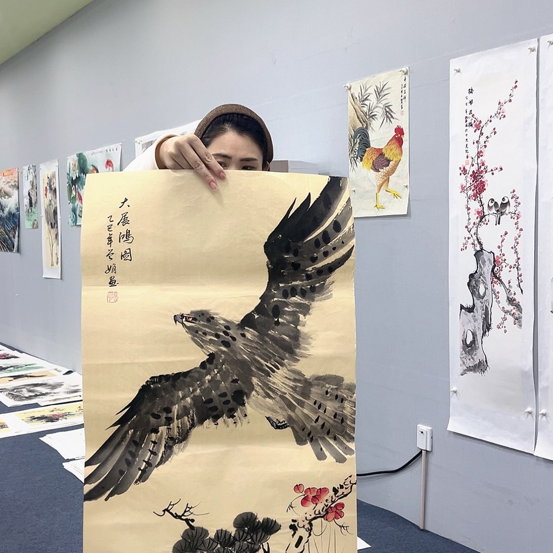 国画国画纯手绘作品