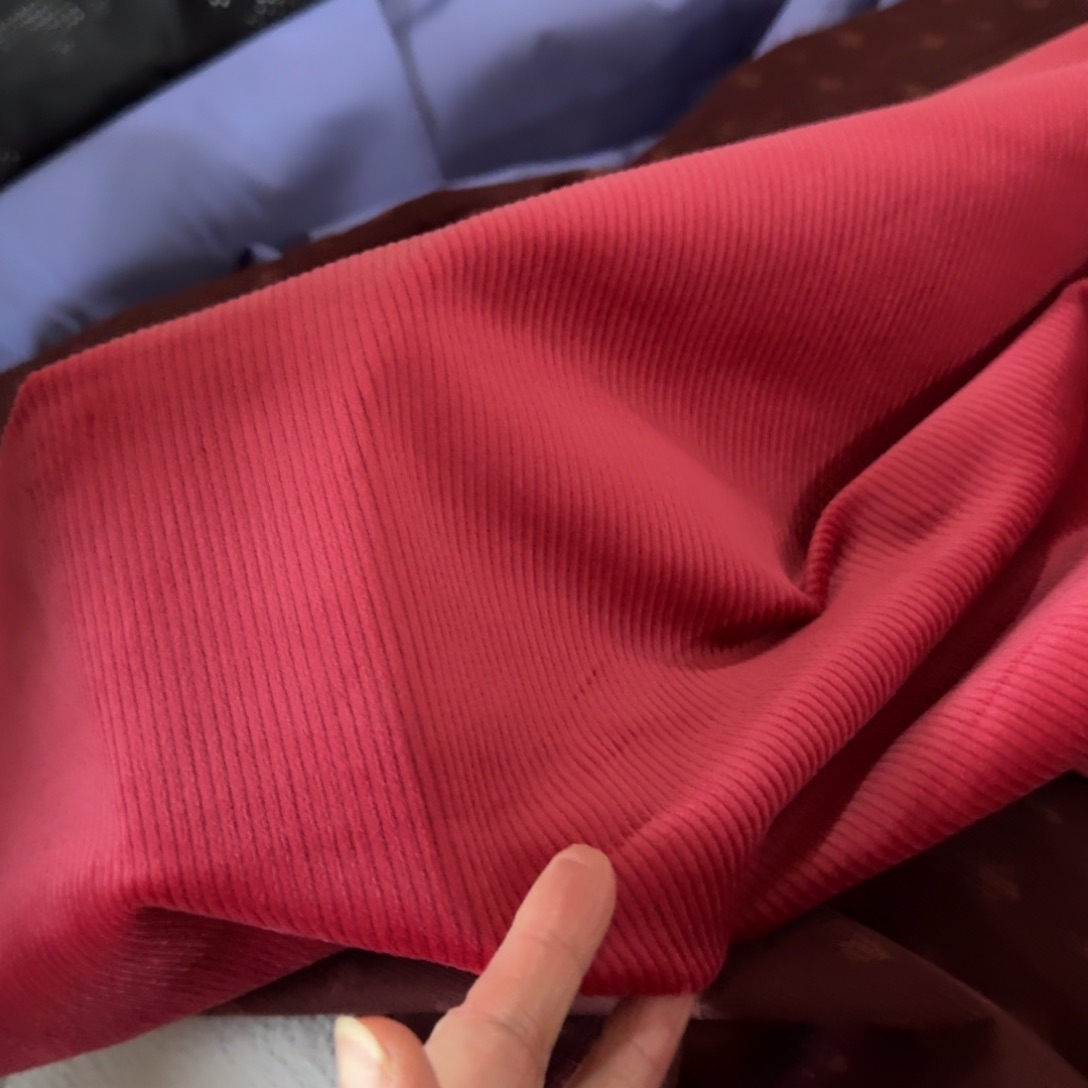 棉纯棉加厚灯蕊绒1米价X1.4米宽里面