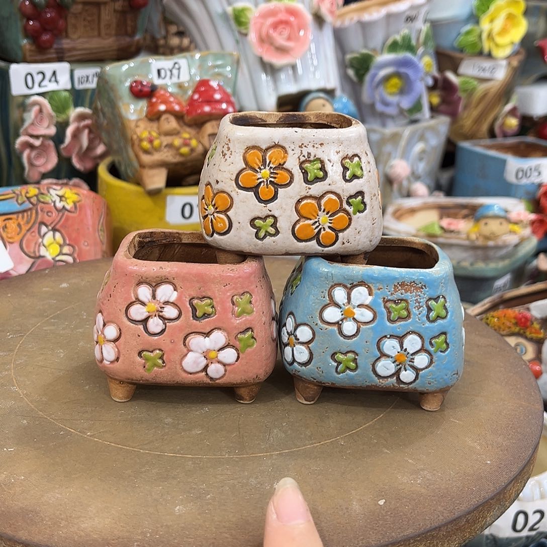 粗陶多肉花盆花盆