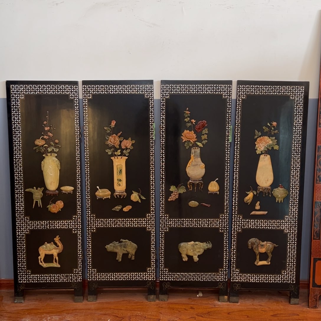 绘画屏风框画油画版画回流