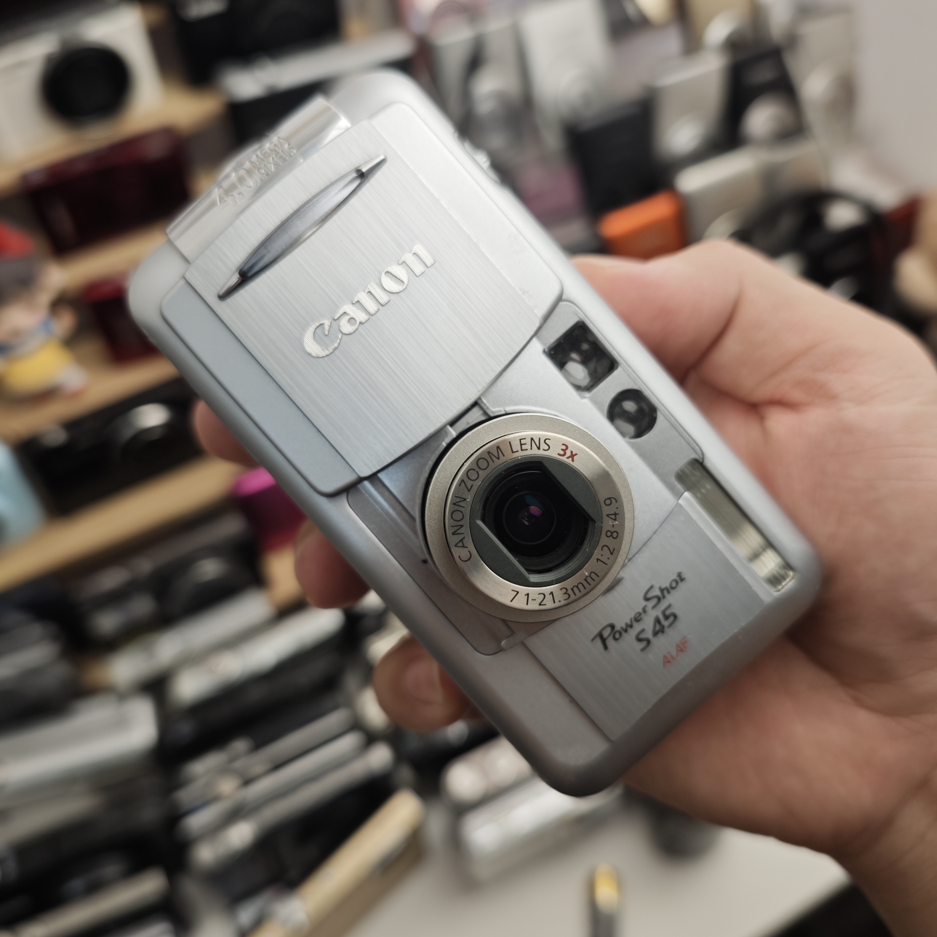 9新 Canon/佳能 s45  福利18点准时上 冷白皮复古氛围感