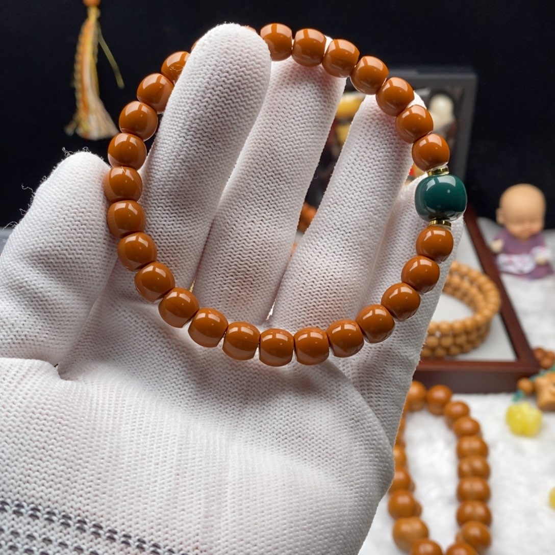 绿***叶吊坠猴头核桃猴头核桃