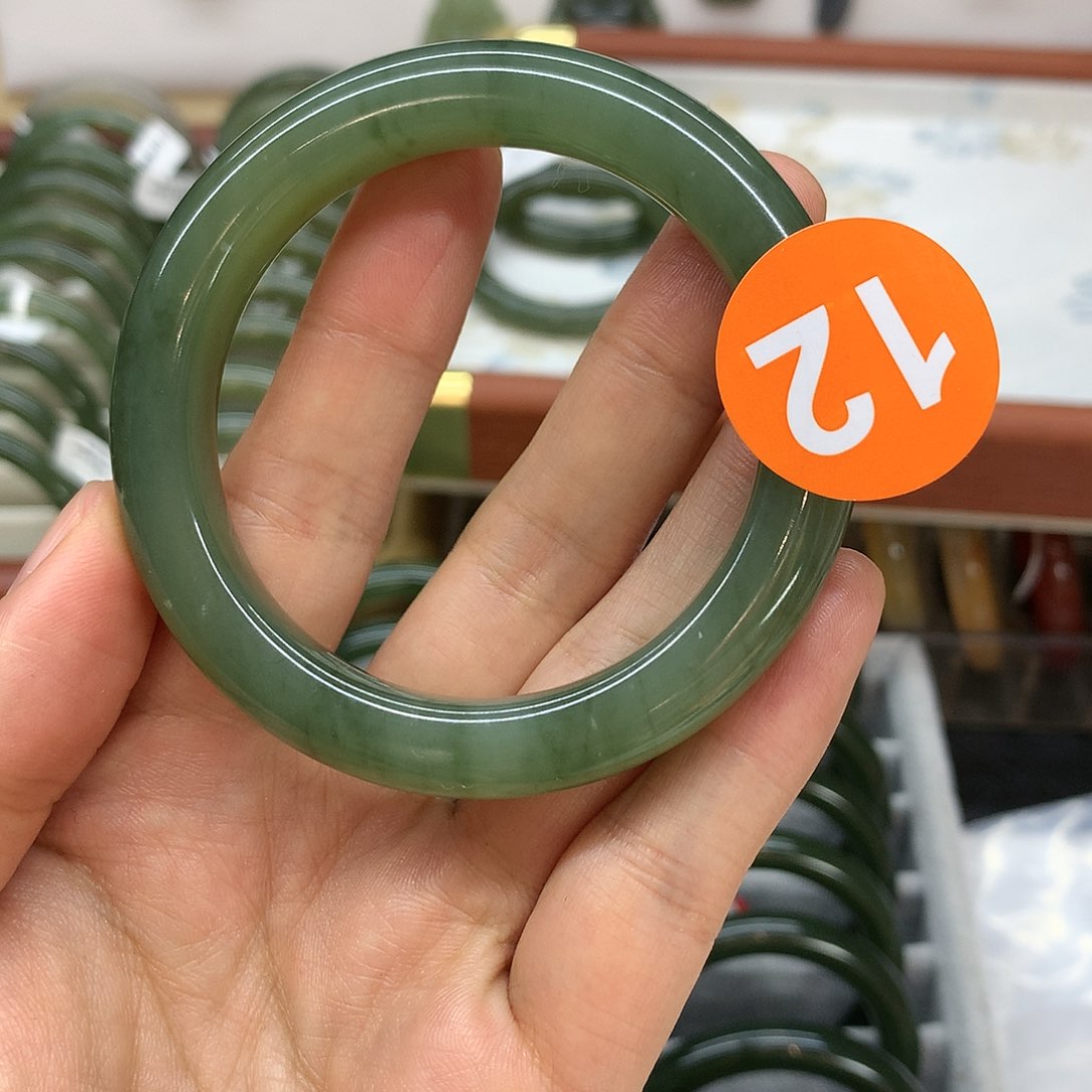 未镶嵌手镯和田玉蜜*3