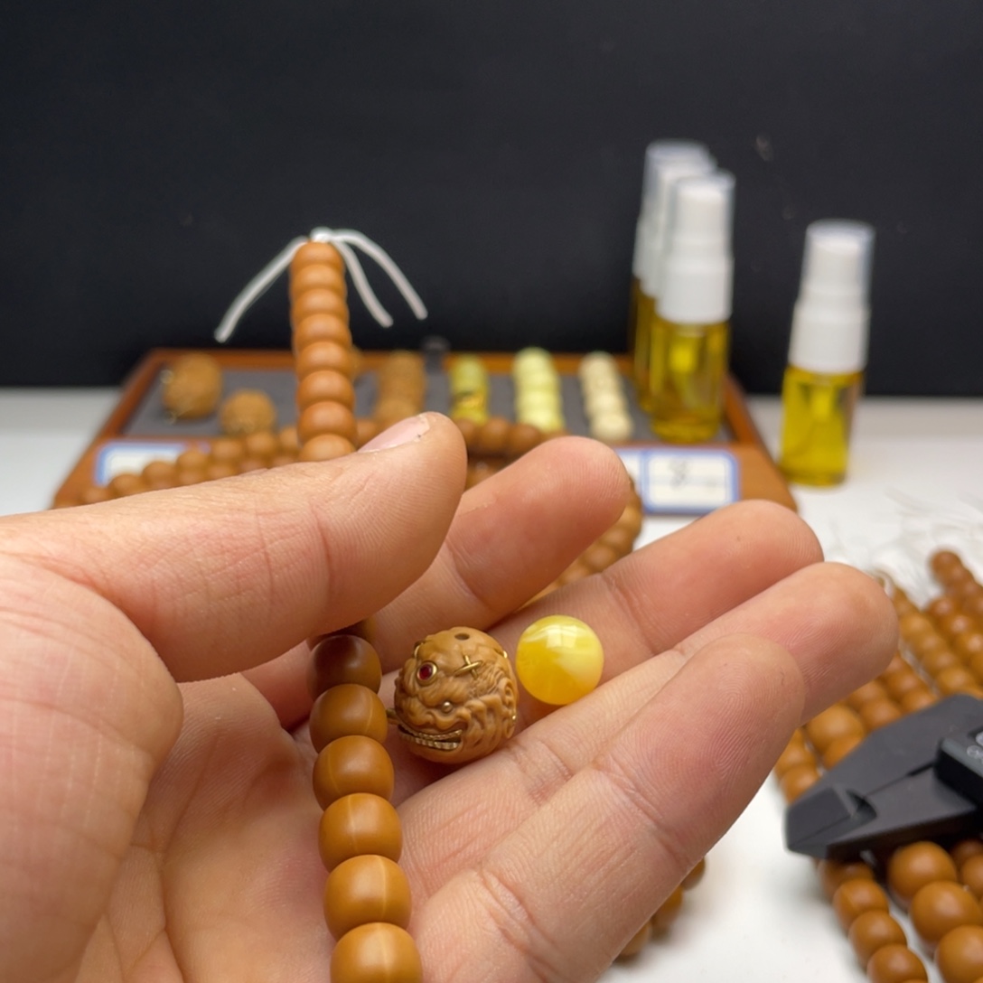 汤****手串猴头核桃猴头