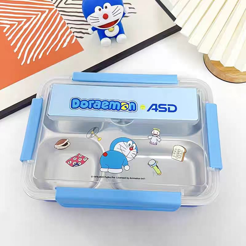 304不锈钢哆啦A梦饭盒