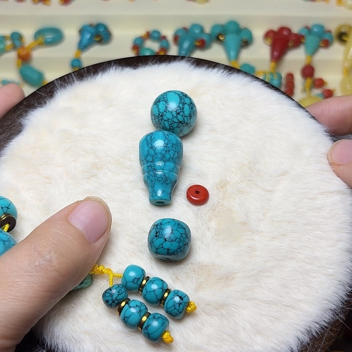 非金属顶18圆珠，三通18.备云14老型，第子卡9.隔片卡10绿6个.