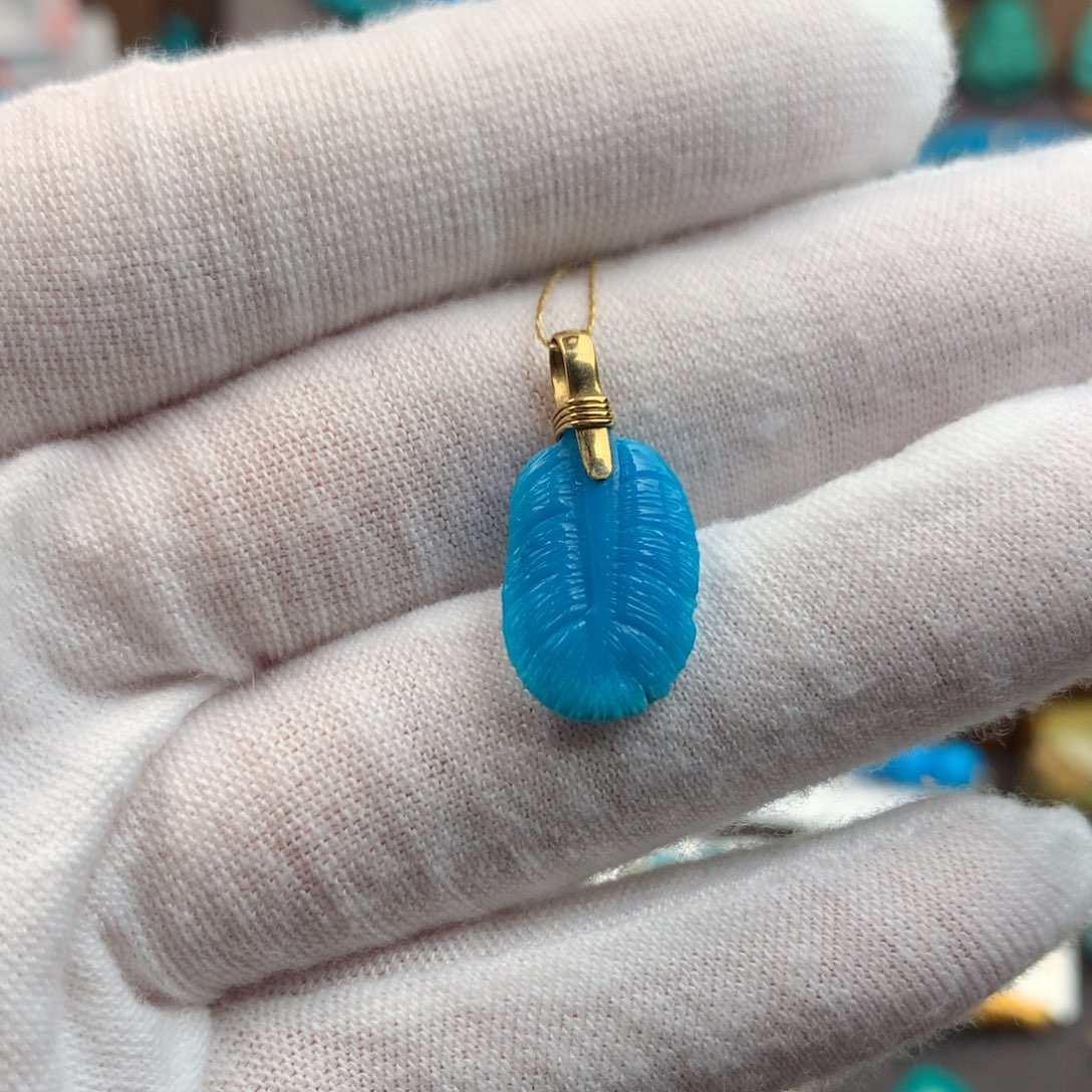 绿松石未镶嵌发饰