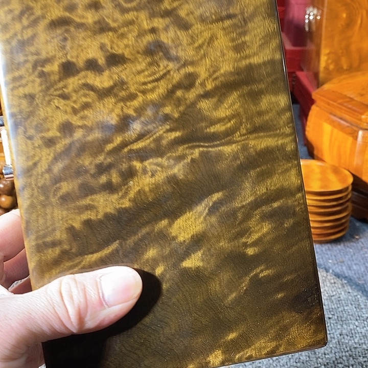 金丝楠阴沉木首饰盒