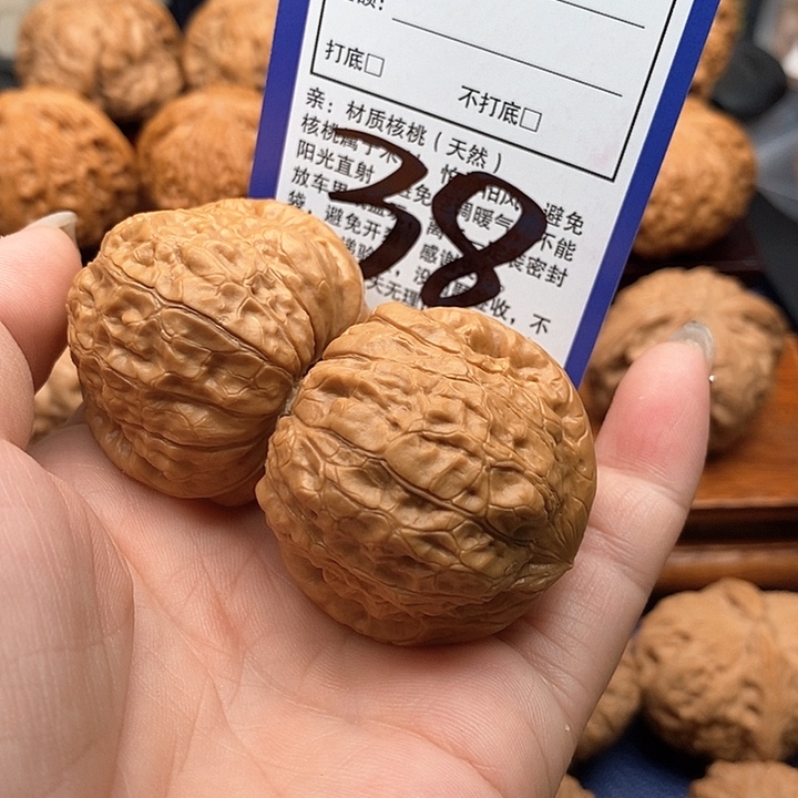 桃核吊坠南瓜敦狮子头40