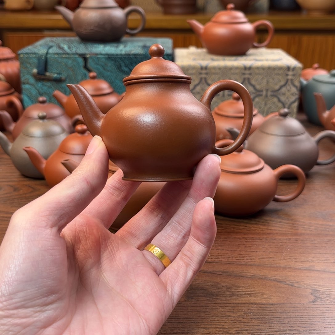 紫砂茶壶M****?宝瓶宫灯92cc