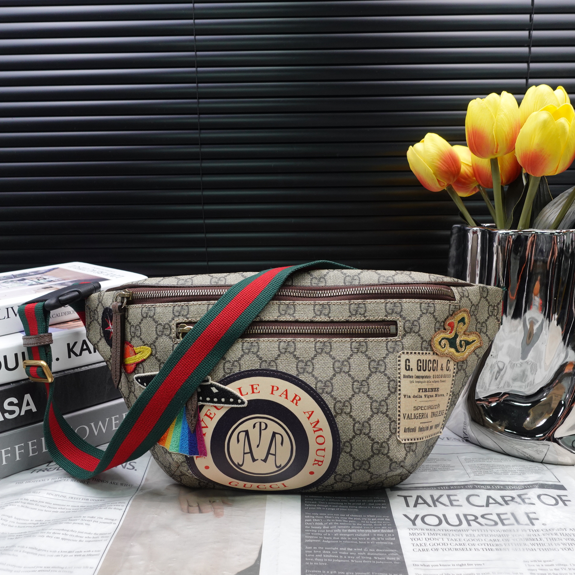 95新 GUCCI/古驰 单肩包/T20332271