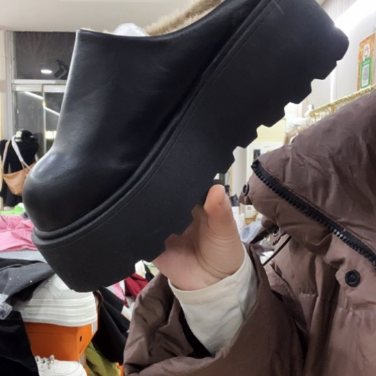 厚底7厘米包头拖福利清版