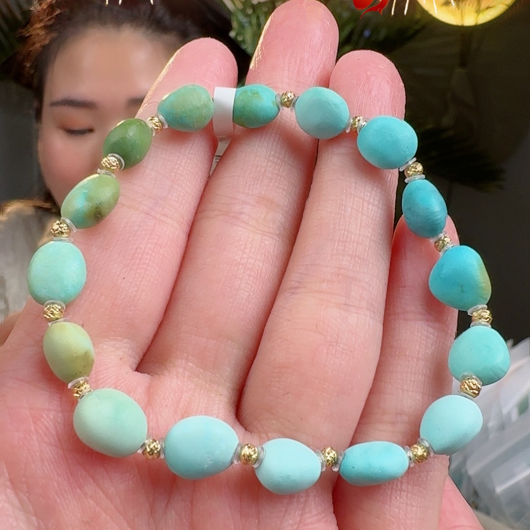 绿松石珠宝奇石未镶嵌